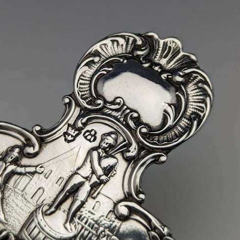 1900 British Antique Sterling Silver Tea Strainer 65g